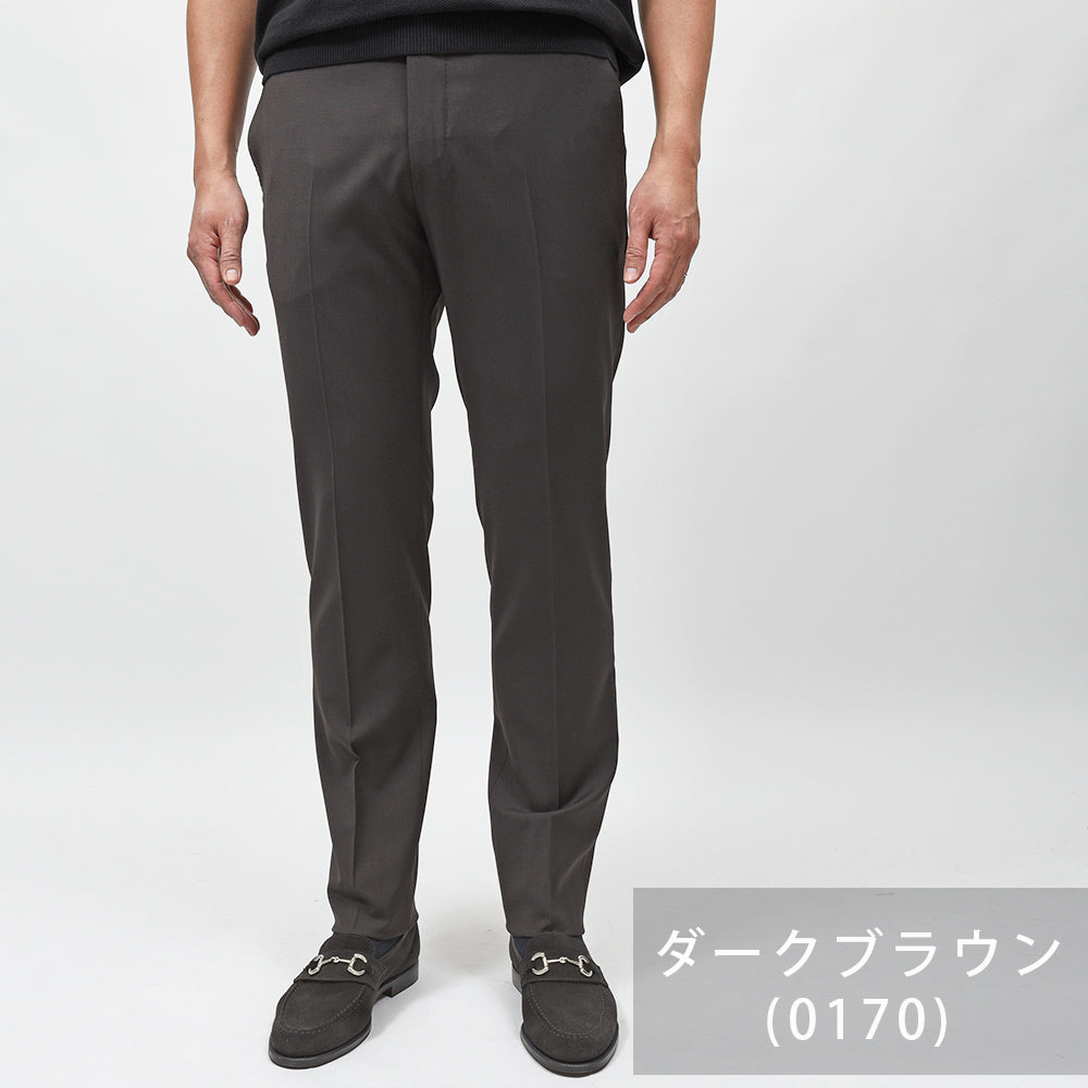 PT TORINO(ピーティートリノ) Travel ウォッシャブルテクノウール ストレッチ トロピカル ノープリーツドレスパンツ SUPERSLIM FIT/PO35