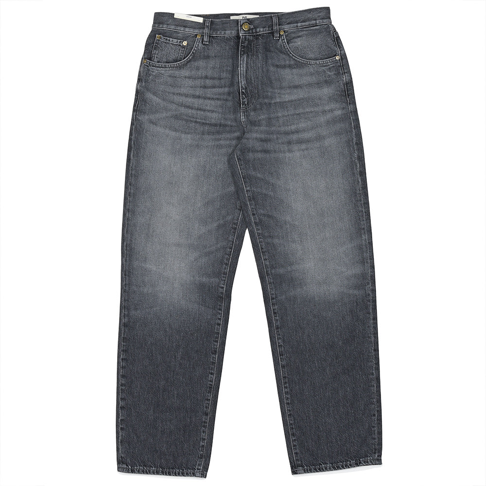 PT TORINO DENIM(ピーティートリノデニム) RAP コットン ウォッシュド ブラックデニムワイドパンツ/OA5630