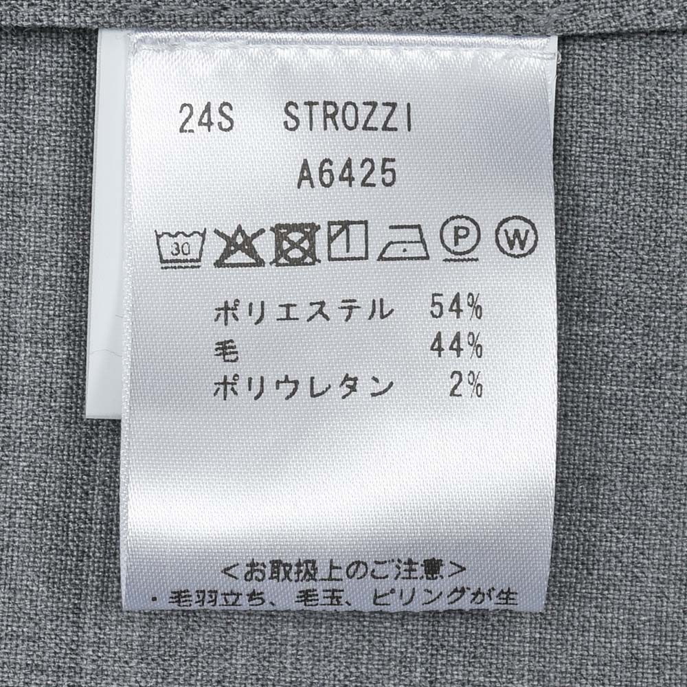 giabsarchivio(ジャブスアルキヴィオ) STROZZI テクノウール セットアップ対応 シングルジャケット A6425