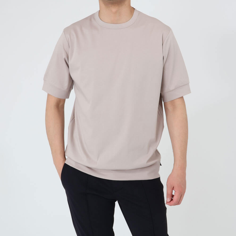 アンティーチポ / 【BR別注】Silky Cotton ショートスリーブ Tシャツ/NEBBIOLO/BR extrafine silky