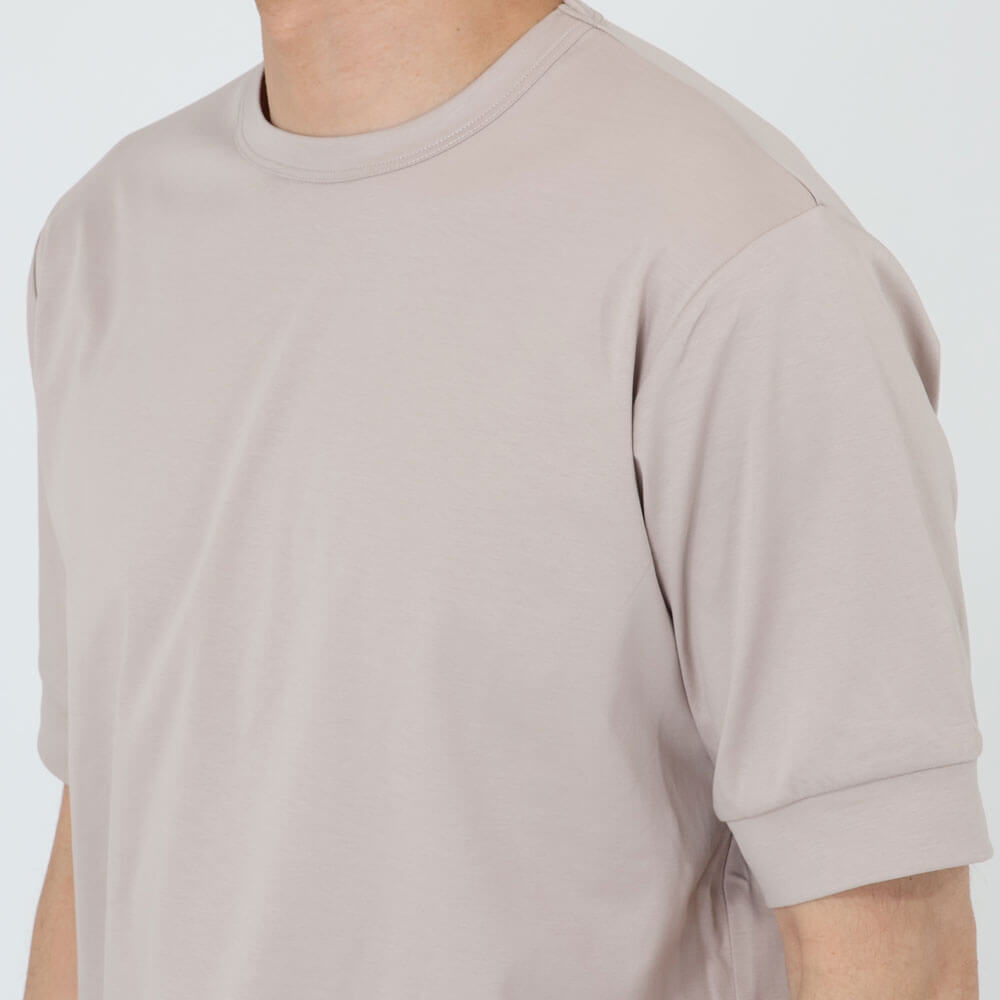 アンティーチポ / 【BR別注】Silky Cotton ショートスリーブ Tシャツ/NEBBIOLO/BR extrafine silky