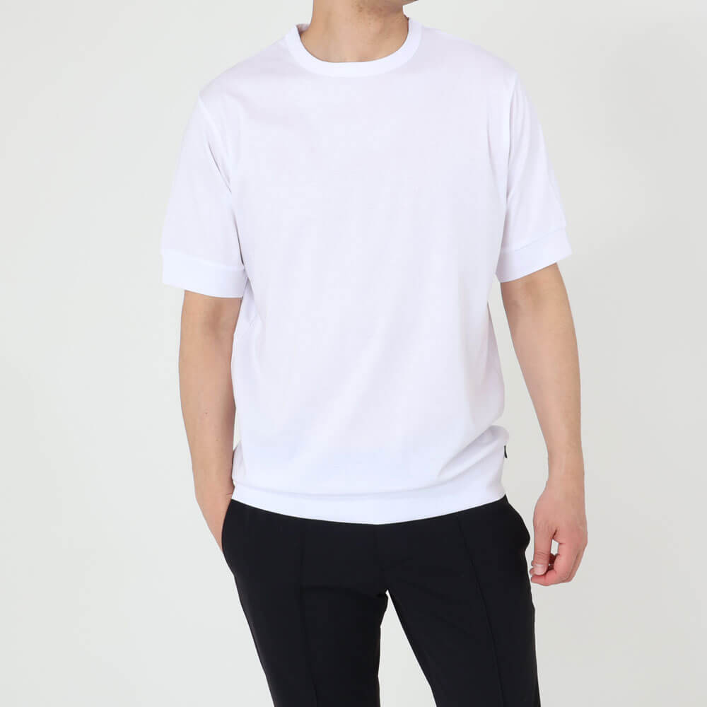 アンティーチポ / 【BR別注】Silky Cotton ショートスリーブ Tシャツ/NEBBIOLO/BR extrafine silky