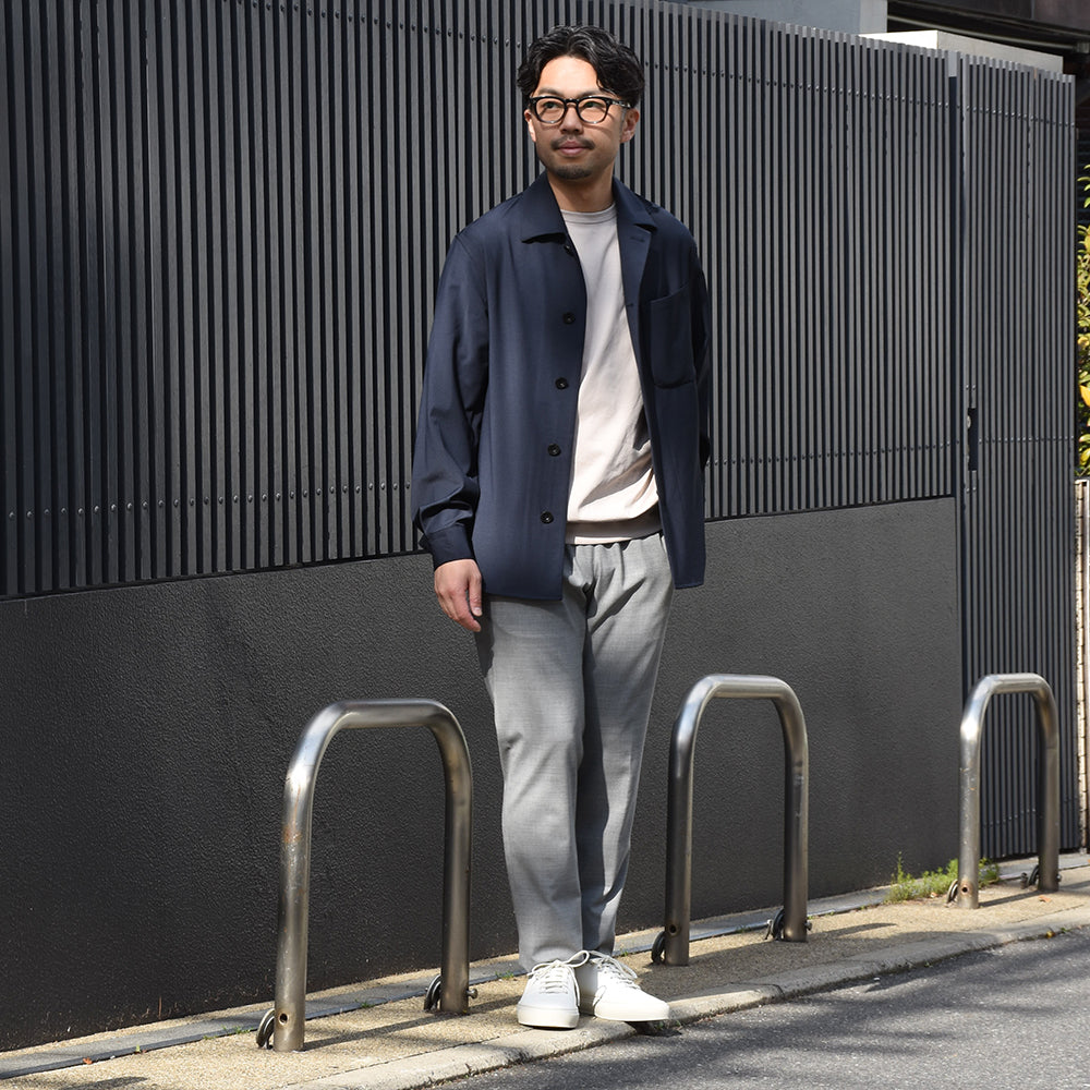 アンティーチポ / 【BR別注】Silky Cotton ショートスリーブ Tシャツ/NEBBIOLO/BR extrafine silky