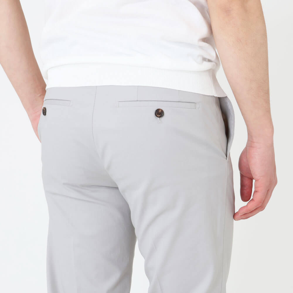 インコテックス / Flex Cotton Gaba ノープリーツ パンツ/TAPERED FIT/1T0099 90468 Flex Gaba