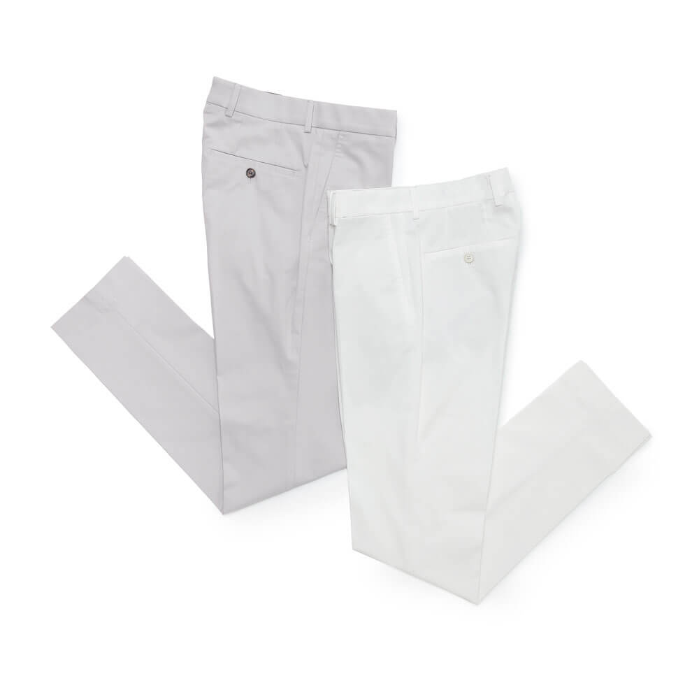 インコテックス / Flex Cotton Gaba ノープリーツ パンツ/TAPERED FIT/1T0099 90468 Flex Gaba