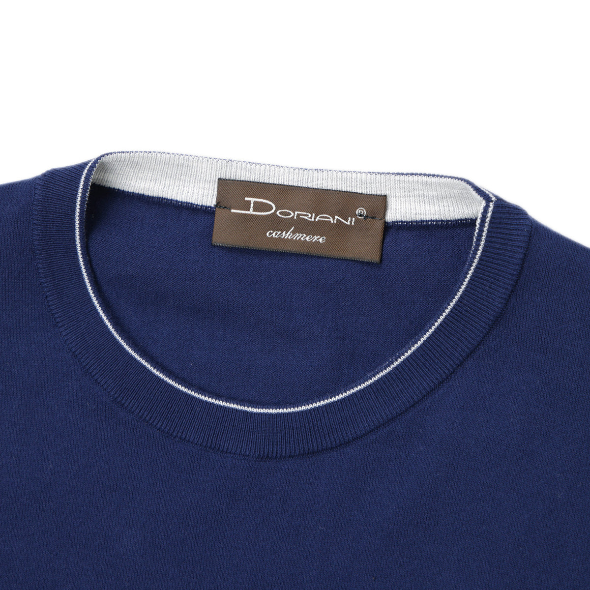 ドリアーニ / コットンニット クルーネック ラインTシャツ 半袖 18420/B T241