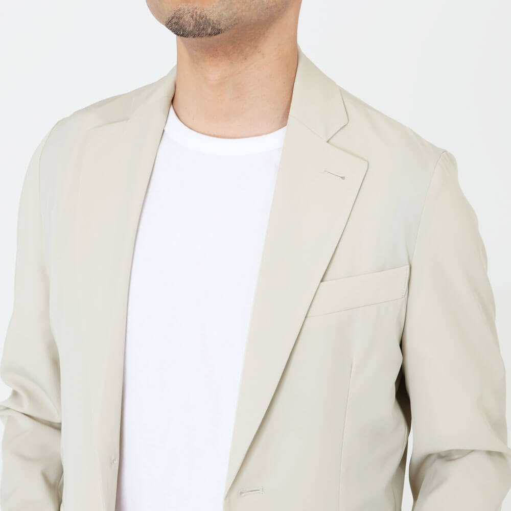 ジャブスアルキヴィオ / 【TOGAGE】SILKY TWILL 2つボタン ジャケット/STROZZI/L2V A3737