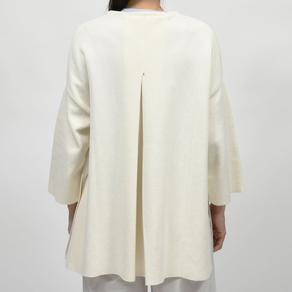 ma'yr'ya(マリア) YSK066 ノーカラーニットコート