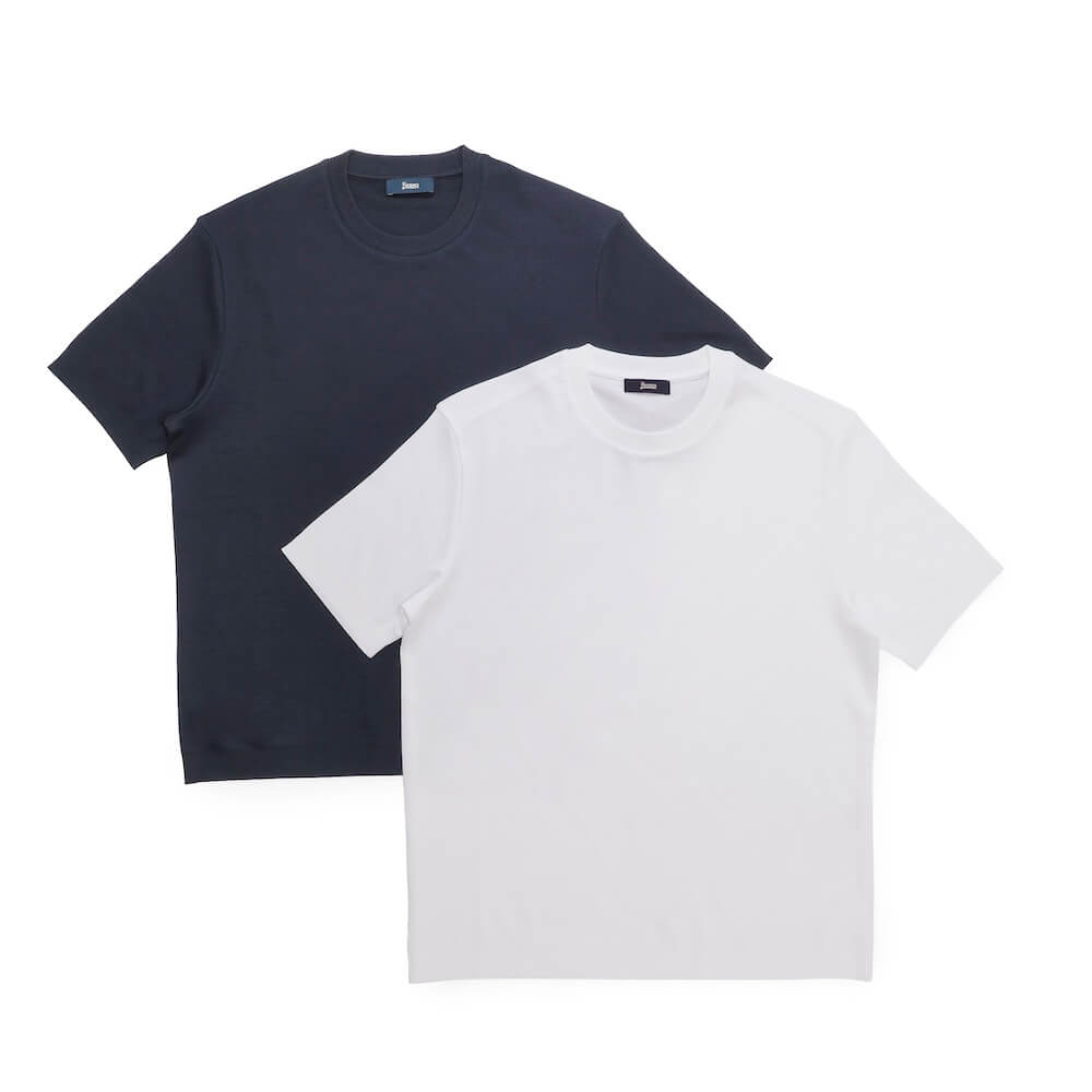 ヘルノ / コットンジャージー クルーネック ショートスリーブ Tシャツ/JG000206U 52059
