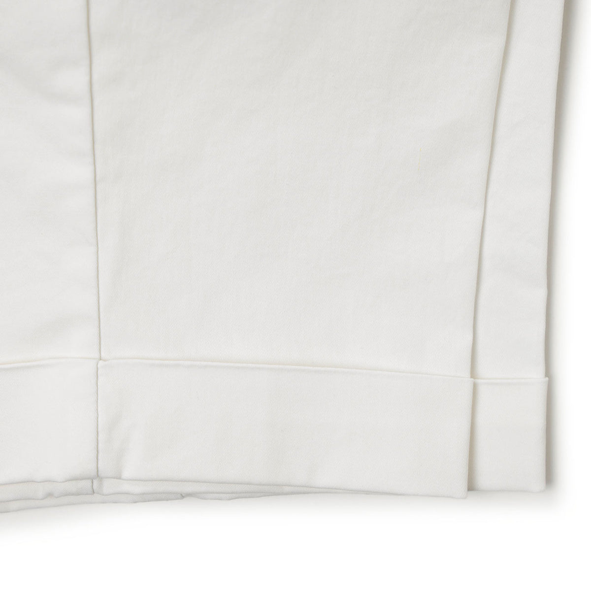 ブリリア 1949 / コットン ストレッチ ノープリーツ ショーツ / BG101 300008 / 0120 ホワイト