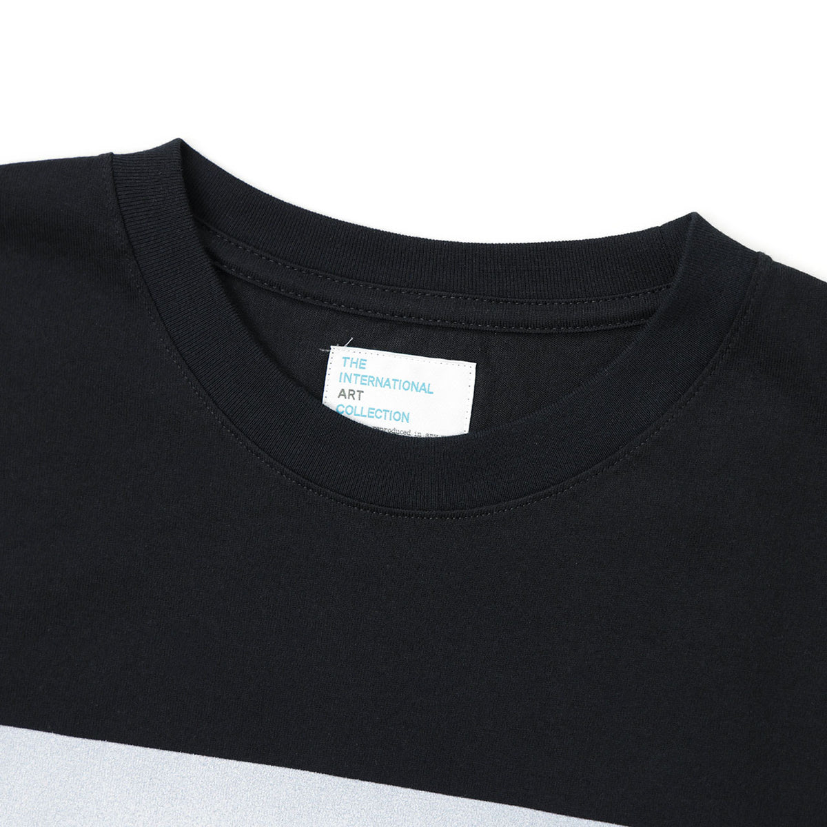 インターナショナルアート コレクション / クルーネック コットン フォトTシャツ / TIAC261-002 / ブラック