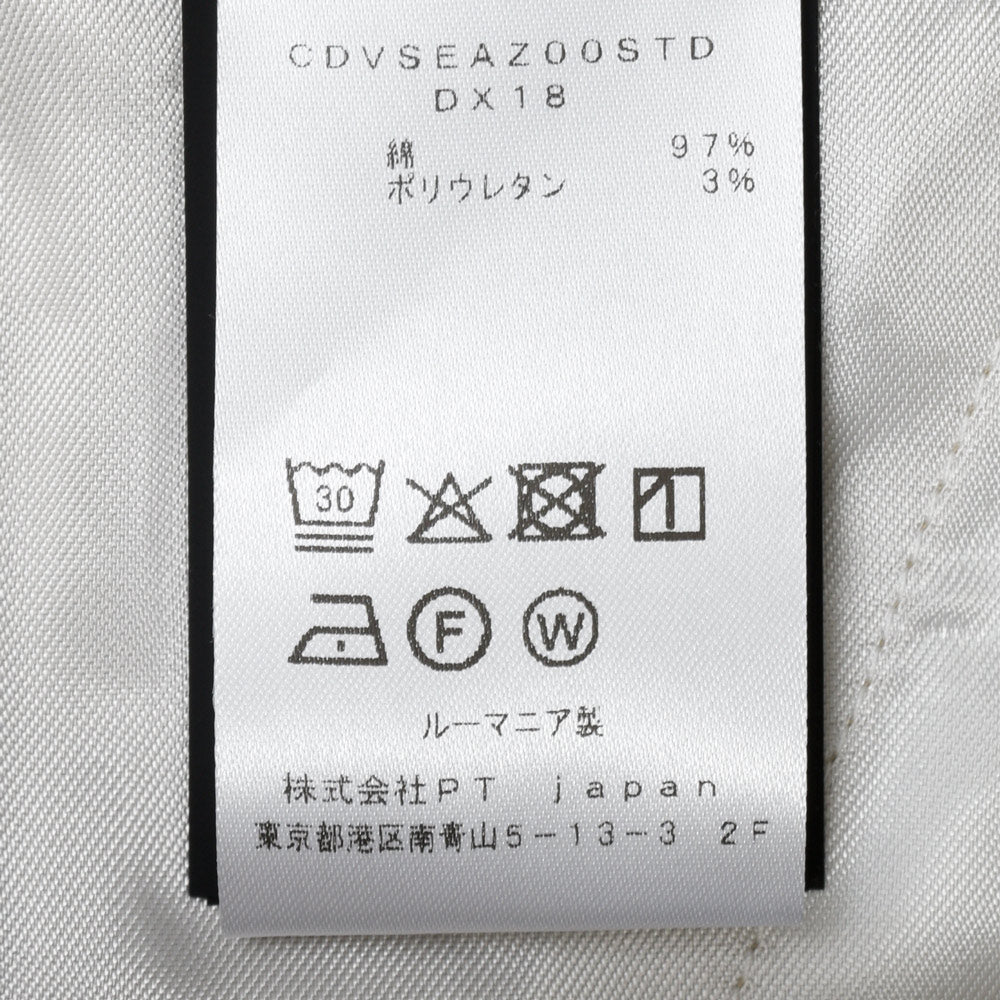 PT TORINO(ピーティートリノ) EMMA CDVSEAZ00STD(DX18) ストレッチコットンパンツ