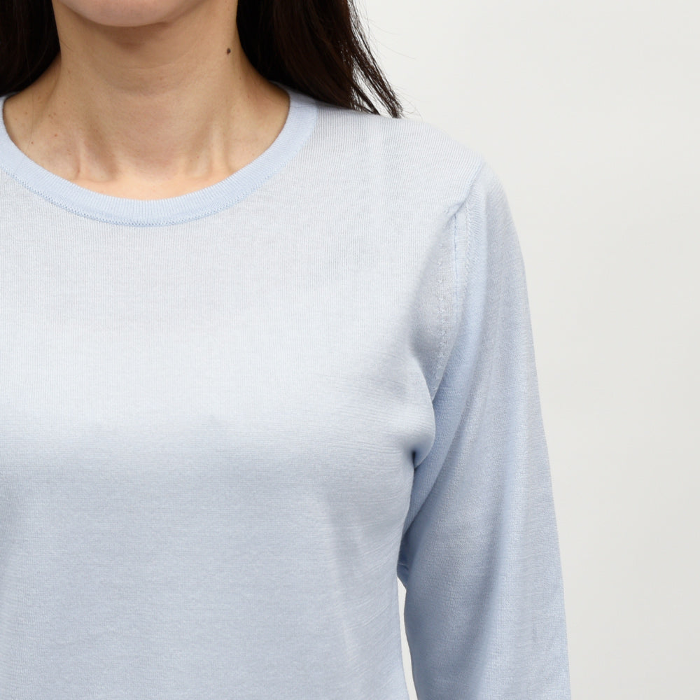 JOHN SMEDLEY(ジョンスメドレー) EVONNE クルーネックコットンニット
