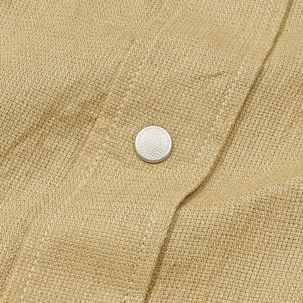COHERENCE(コヒーレンス) ABIQUIU リネンレーヨン AEROCLOTH LINEN ウエスタンシャツ