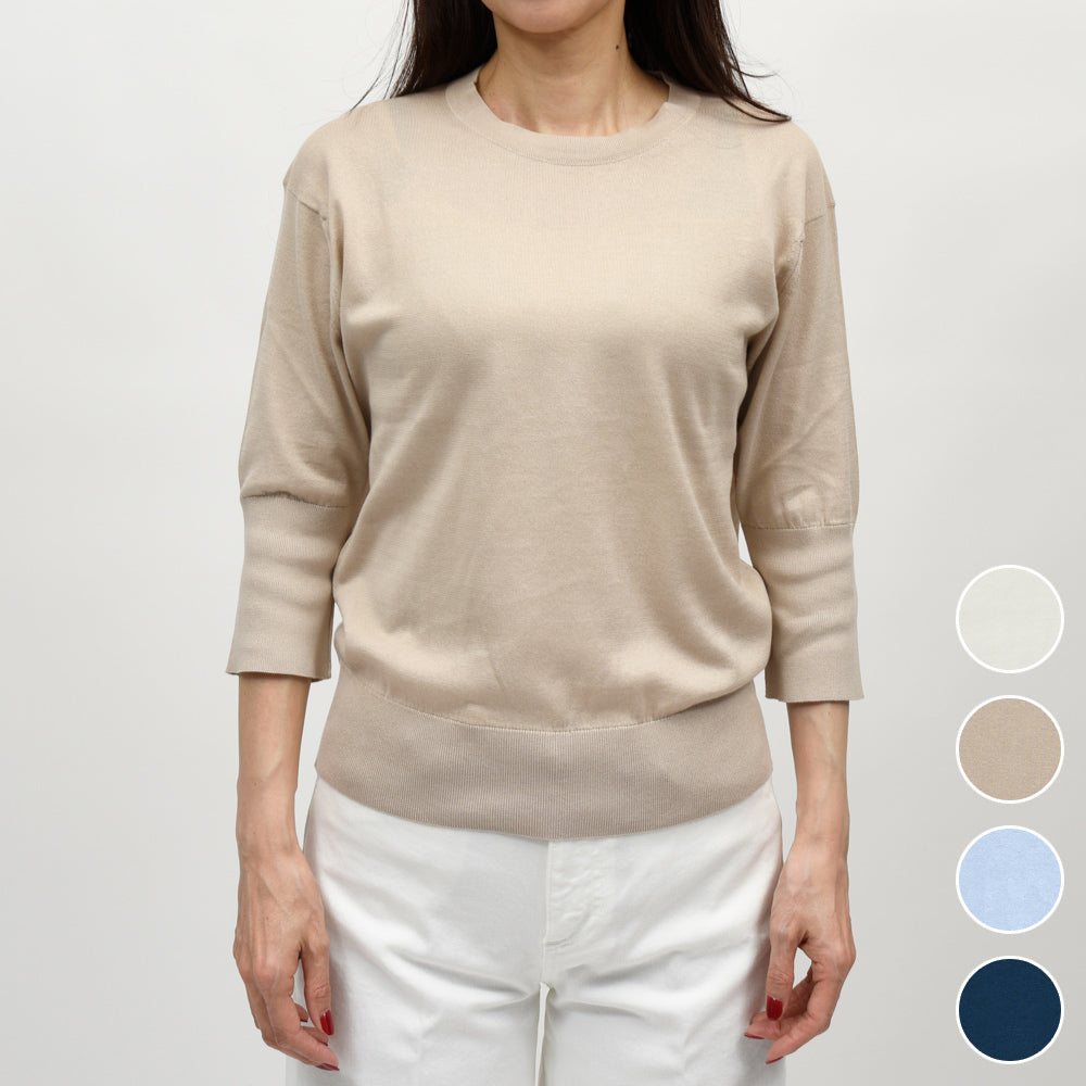 JOHN SMEDLEY(ジョンスメドレー) S4749 コットンニットプルオーバー