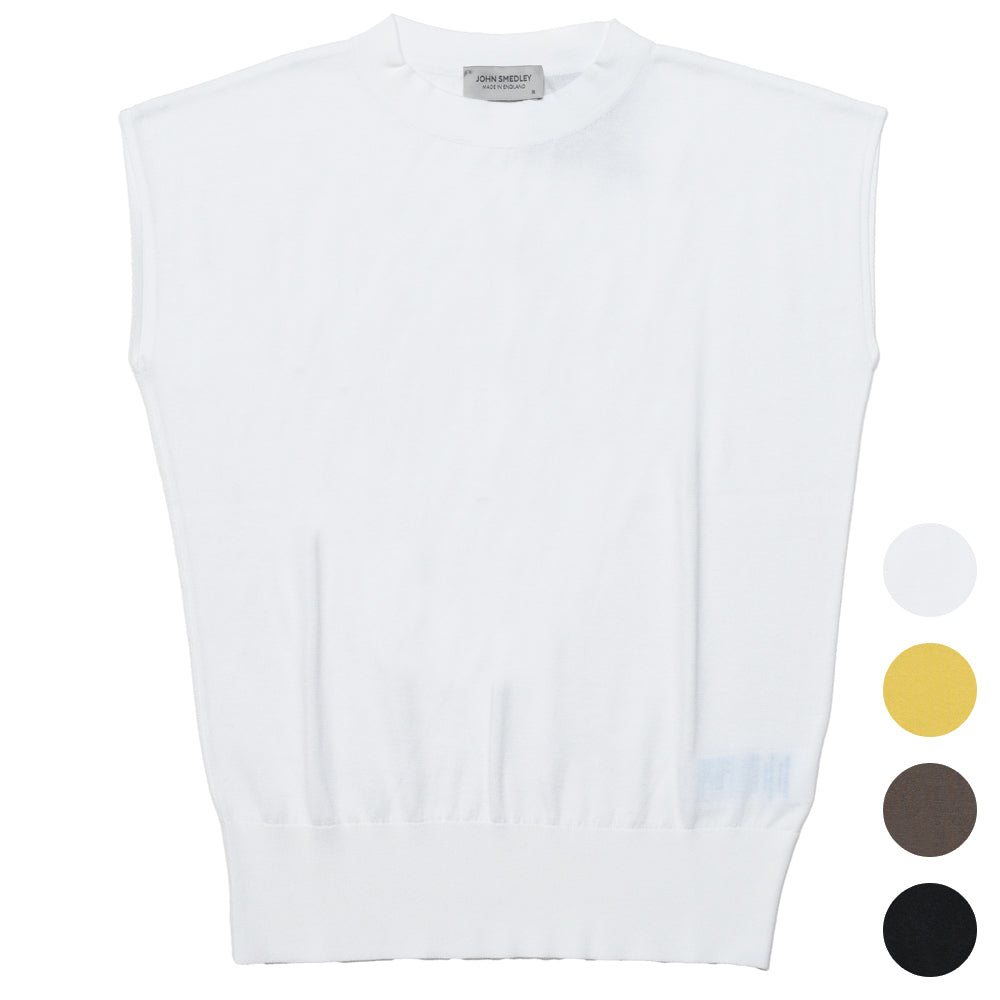 JOHN SMEDLEY(ジョンスメドレー) S4415 フレンチスリーブコットンプルオーバー