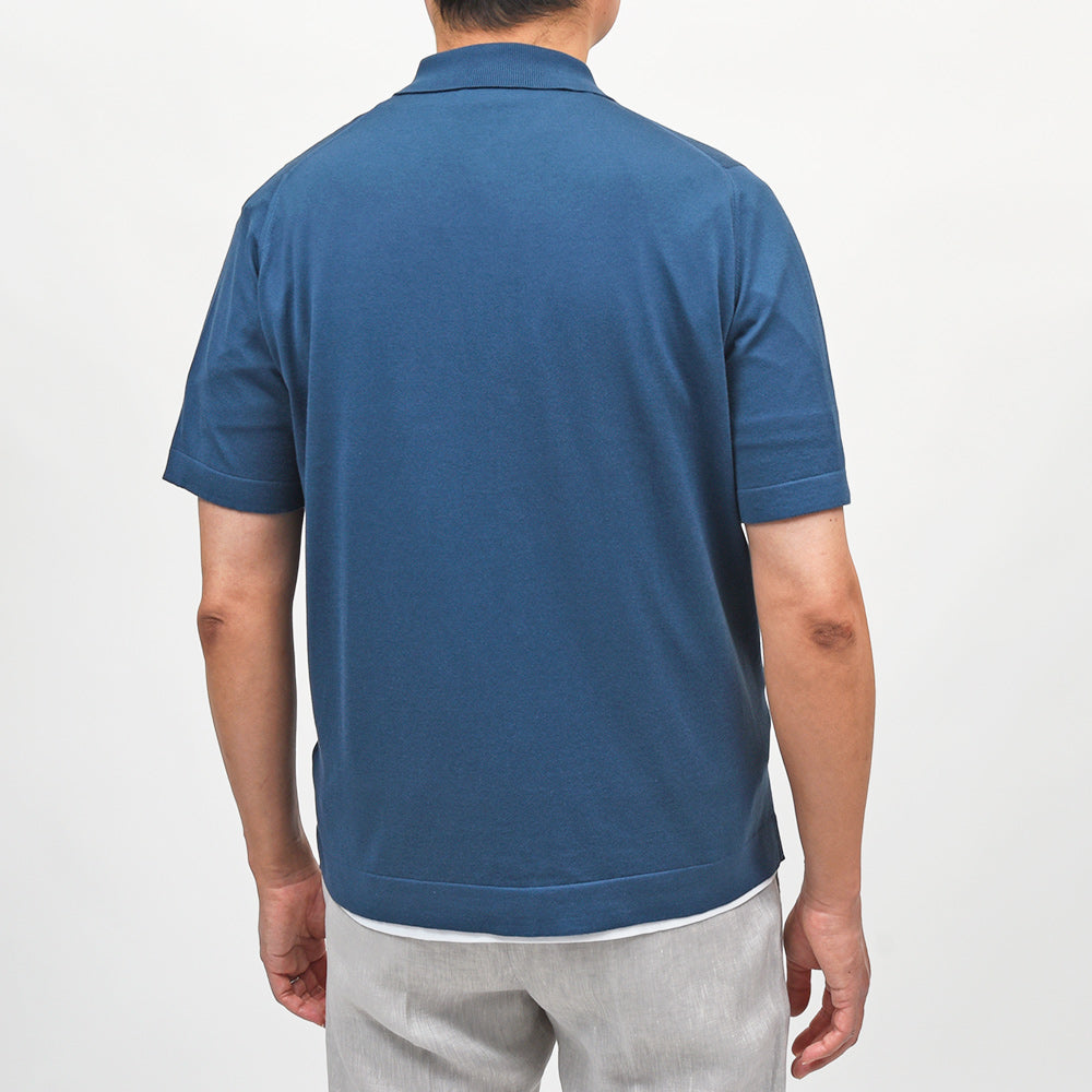 JOHN SMEDLEY(ジョンスメドレー) FOLKE シーアイランドコットン 30ゲージ ニットシャツ EASY FIT
