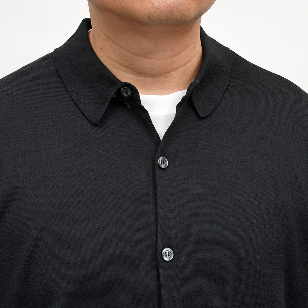 JOHN SMEDLEY(ジョンスメドレー) FOLKE シーアイランドコットン 30ゲージ ニットシャツ EASY FIT