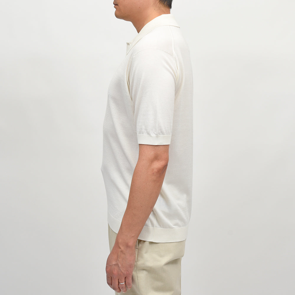JOHN SMEDLEY(ジョンスメドレー) ISIS シーアイランドコットン 30ゲージ ニットポロシャツ EASY FIT