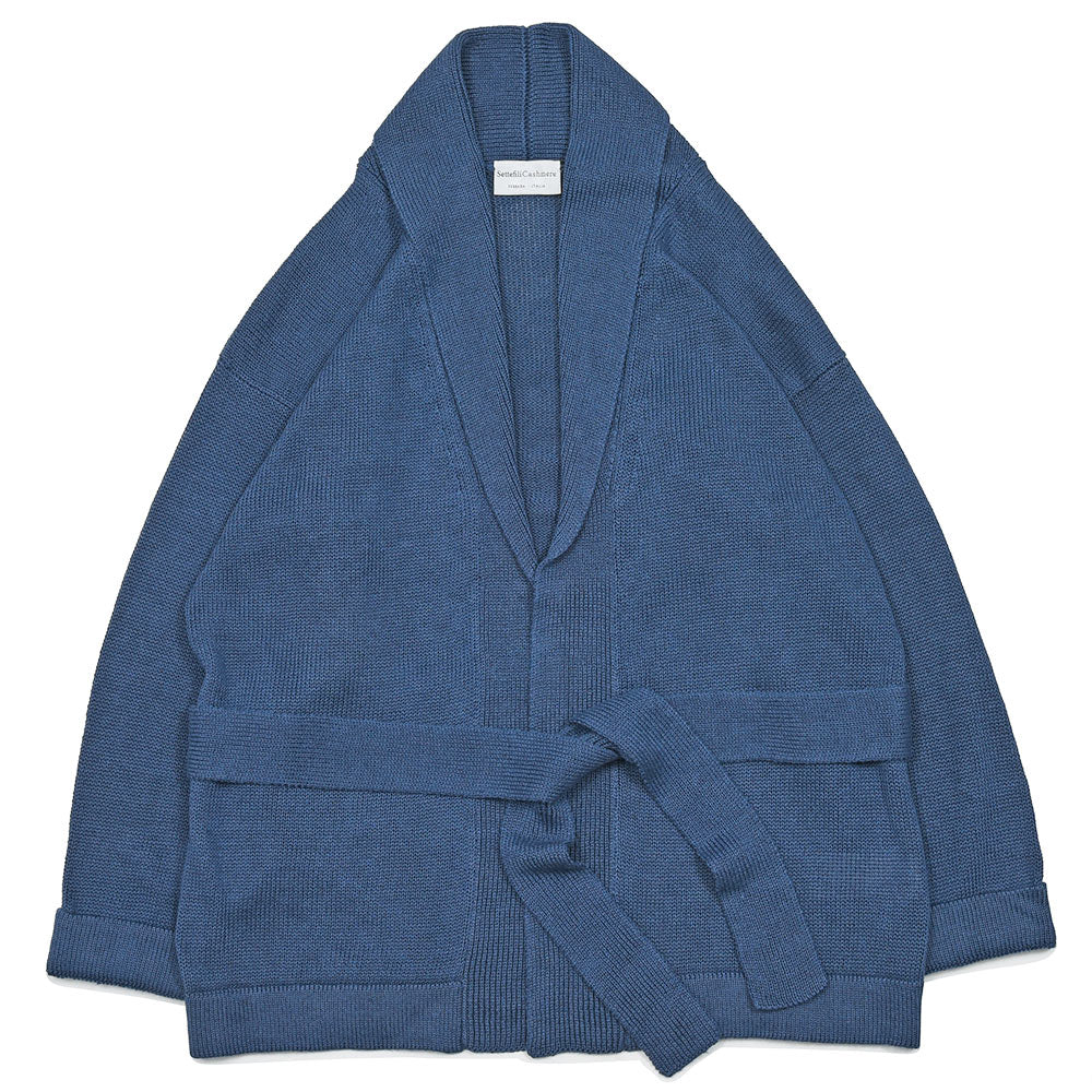 Settefili Cashmere(セッテフィーリ カシミア) リネンコットン ニットカーディガン
