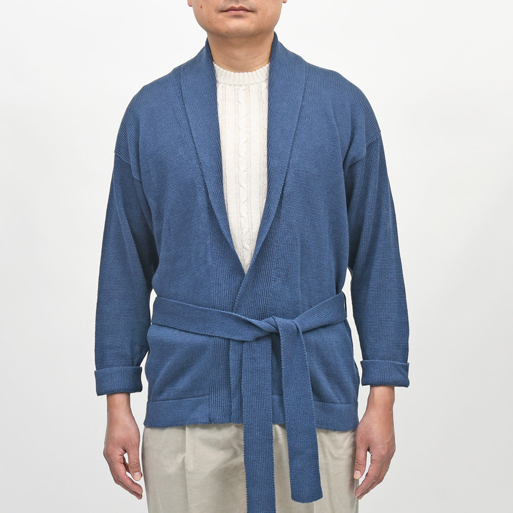 Settefili Cashmere(セッテフィーリ カシミア) リネンコットン ニットカーディガン