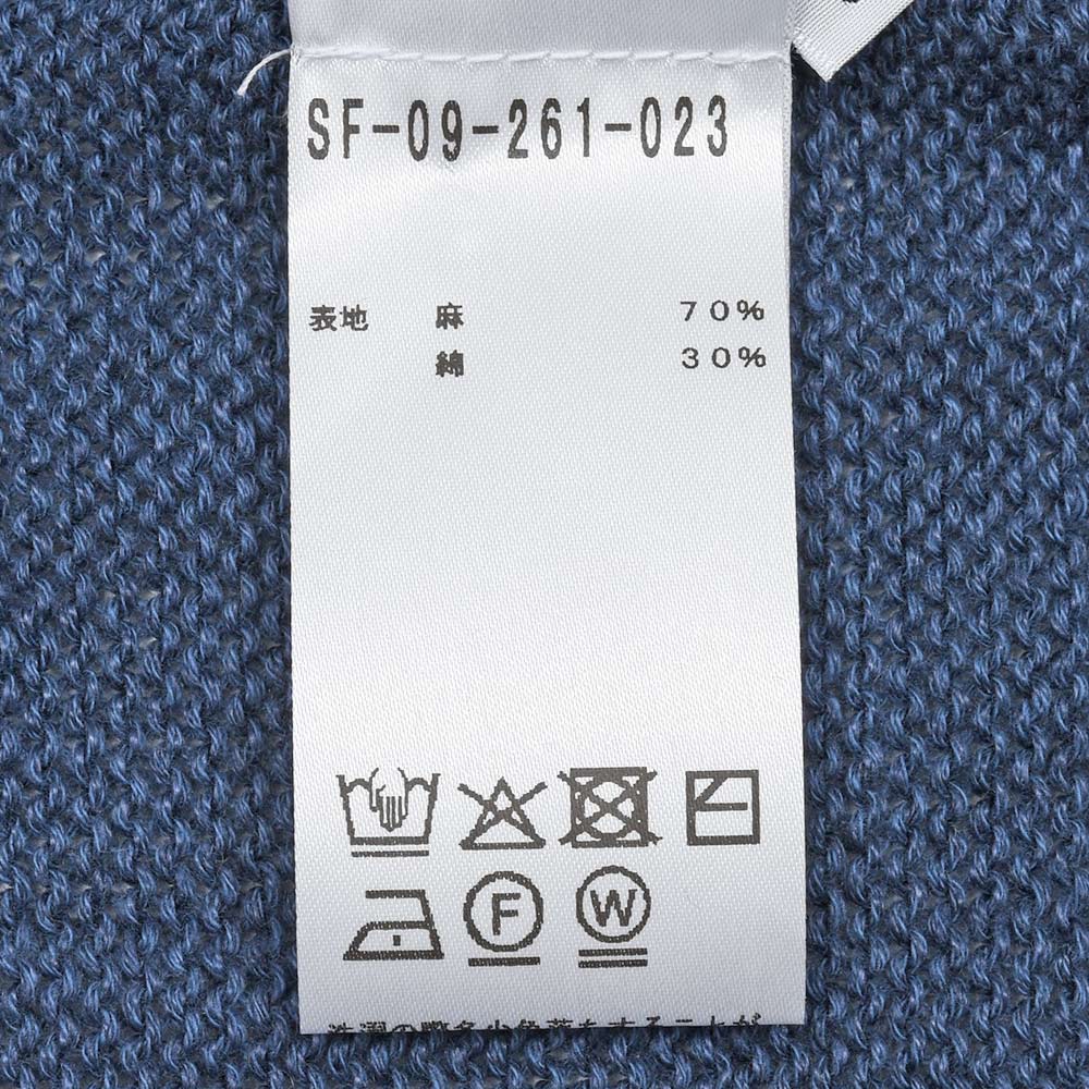 Settefili Cashmere(セッテフィーリ カシミア) リネンコットン ニットカーディガン