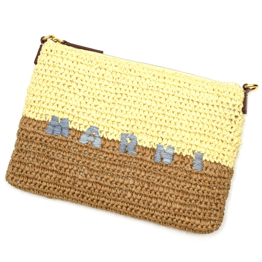 MARNI(マルニ) PHM00046U0 P9110 ラフィアバイカラーサコッシュ
