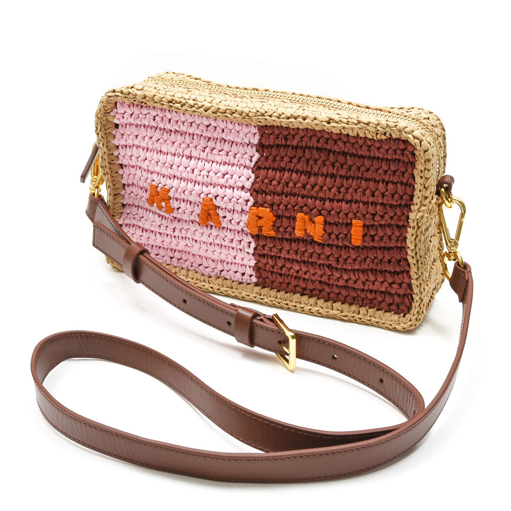 MARNI(マルニ) SBMP0276U0 P9110 ラフィアシーサイドカメラバッグ