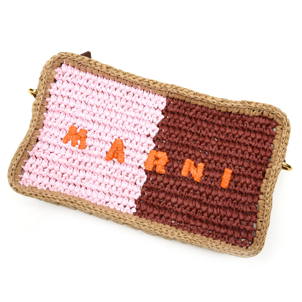 MARNI(マルニ) SBMP0276U0 P9110 ラフィアシーサイドカメラバッグ