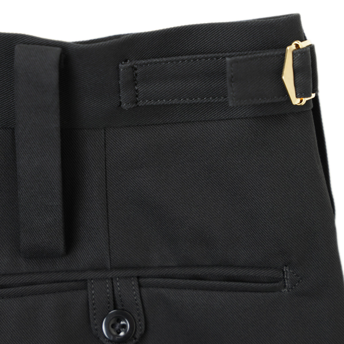 タンジェント / ミリタリー ワイド ストレート コットン パンツ/REGULAR FIT TAN25 PATT BLACK