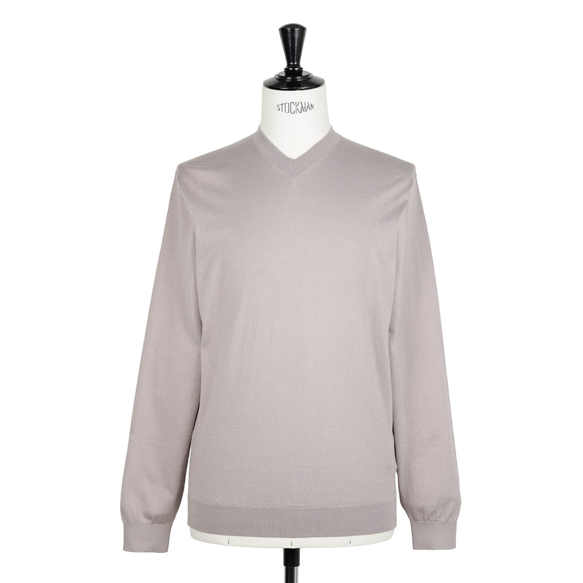 フィリッポ デ ローレンティス / クレープコットン Vネック ニット/6110 CV1ML52-6S 0920
