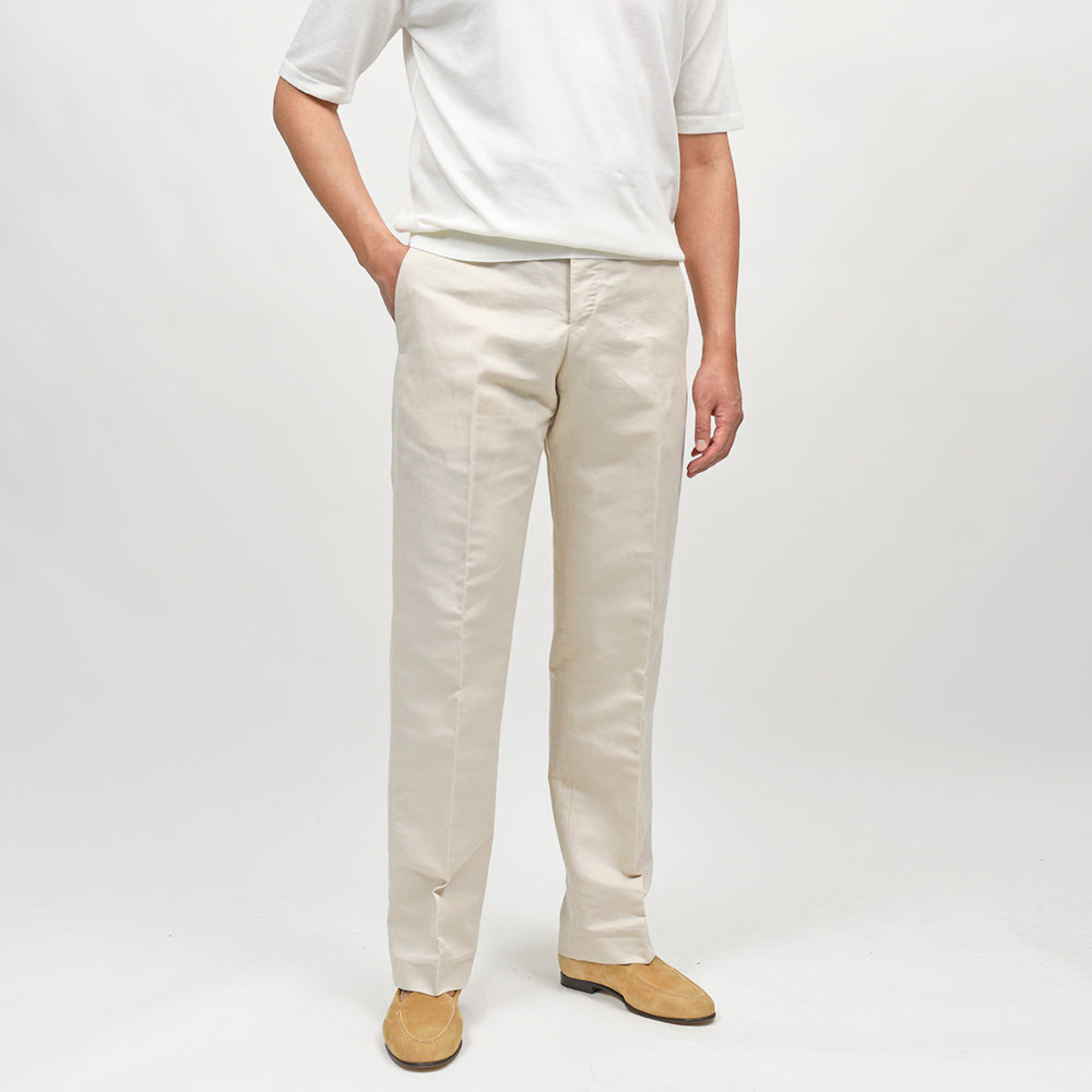 PT TORINO(ピーティートリノ) ReWorked リネンコットン ノープリーツワイドパンツ MICHAEL/PU38