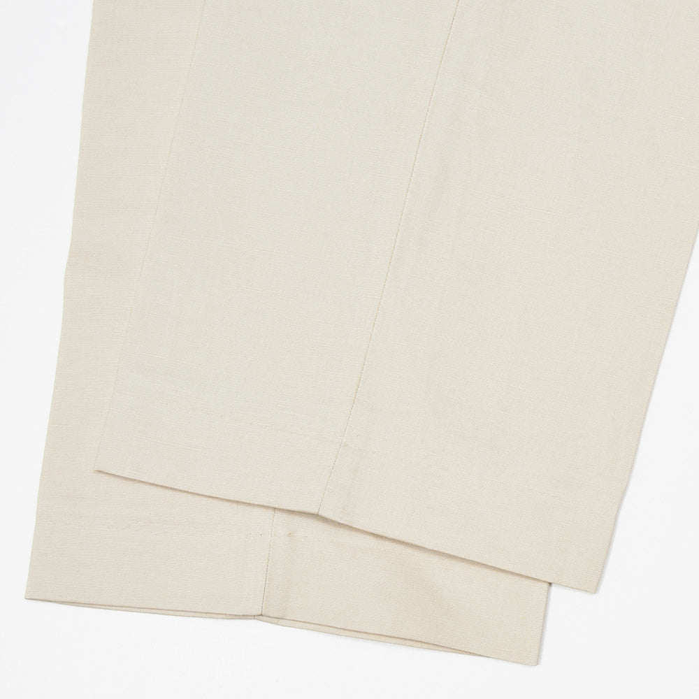 PT TORINO(ピーティートリノ) ReWorked リネンコットン ノープリーツワイドパンツ MICHAEL/PU38