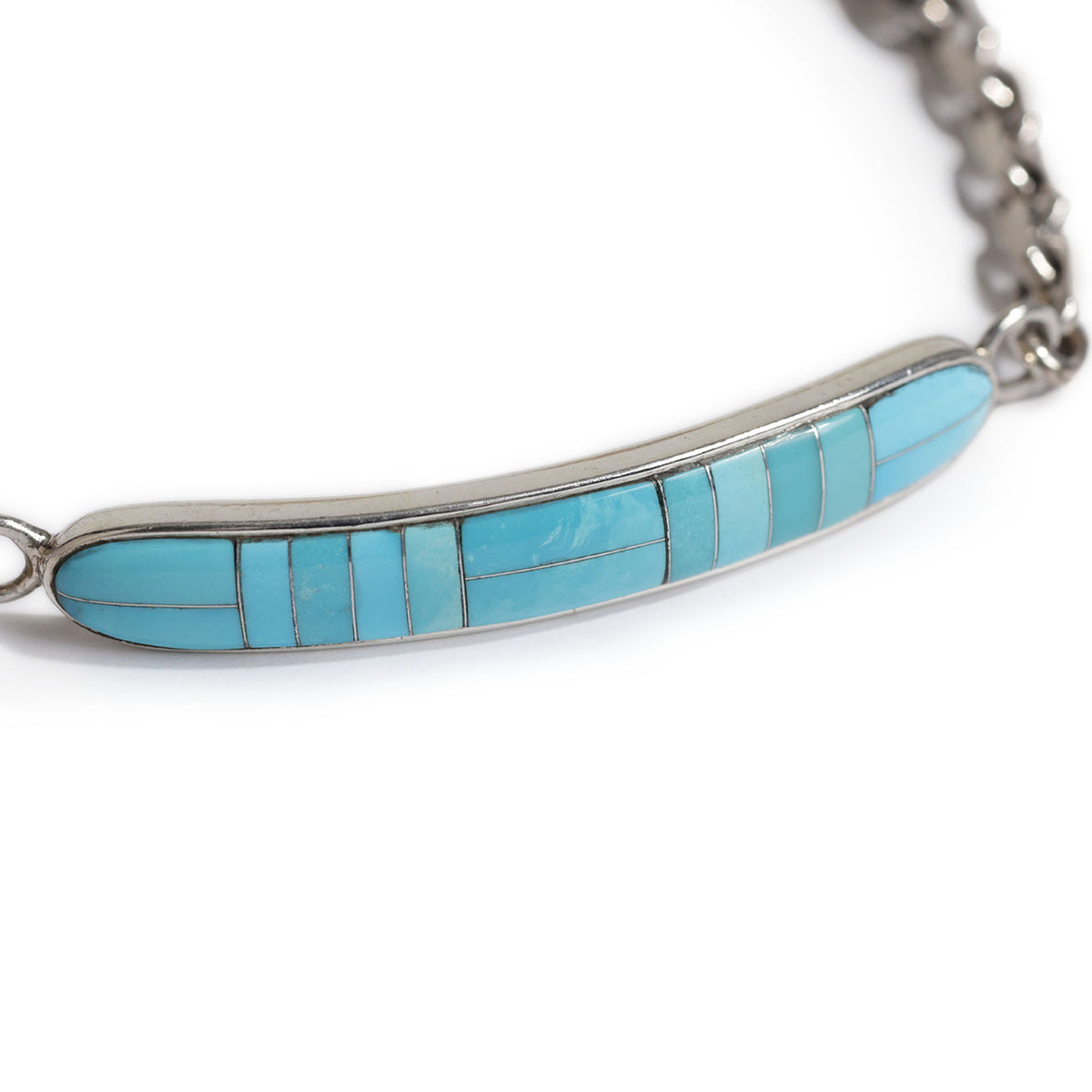 プロゲット フェデ / ターコイズ チェーン ブレスレット/PF-02-261-016 SV925 TURQUOISE
