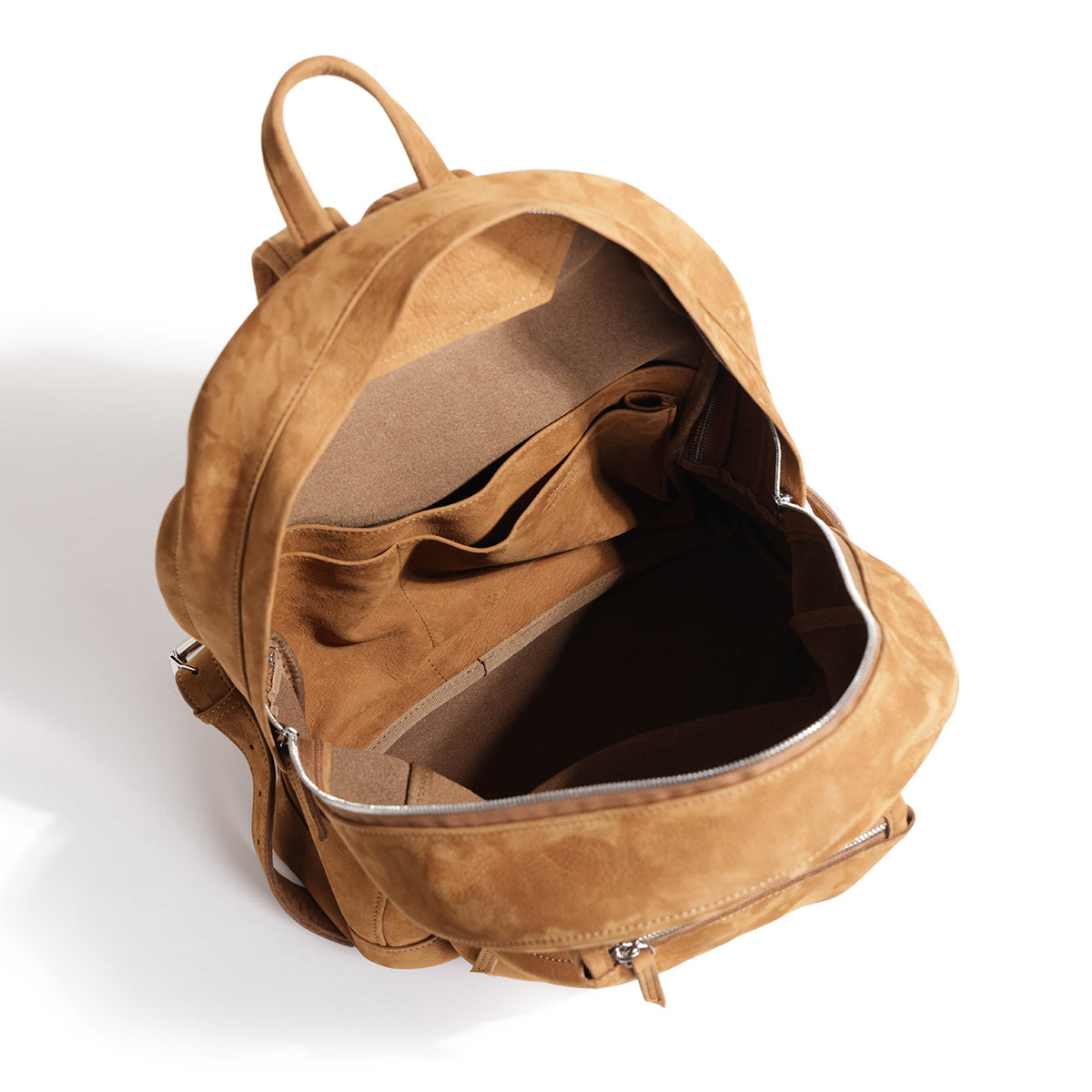 ウィリアム / ヌバック バックパック/起毛素材/BACKPACK NABUK CAMEL