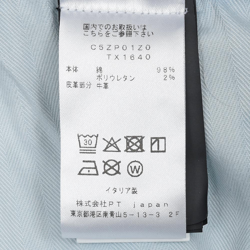 PT TORINO DENIM(ピーティートリノデニム) INDIE コットンストレッチ デニムスラックス/TX1640