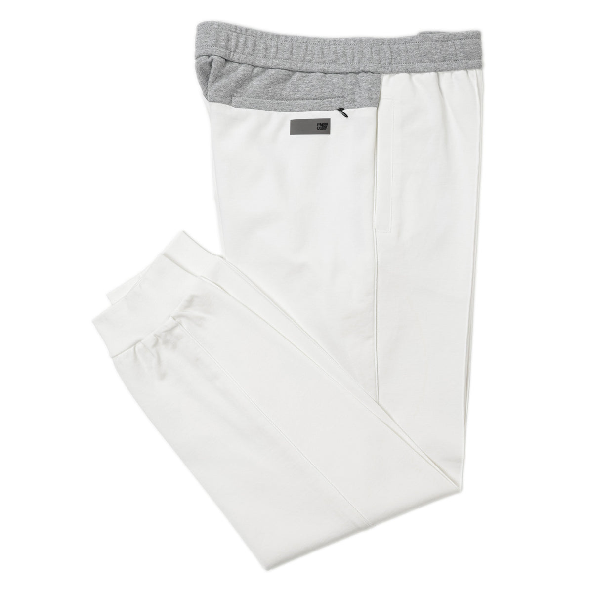 ピーエムディーエス / コットン ポリエステル イージー ジョガーパンツ/ARLEY SWP746 T773 WHITE/GRAY