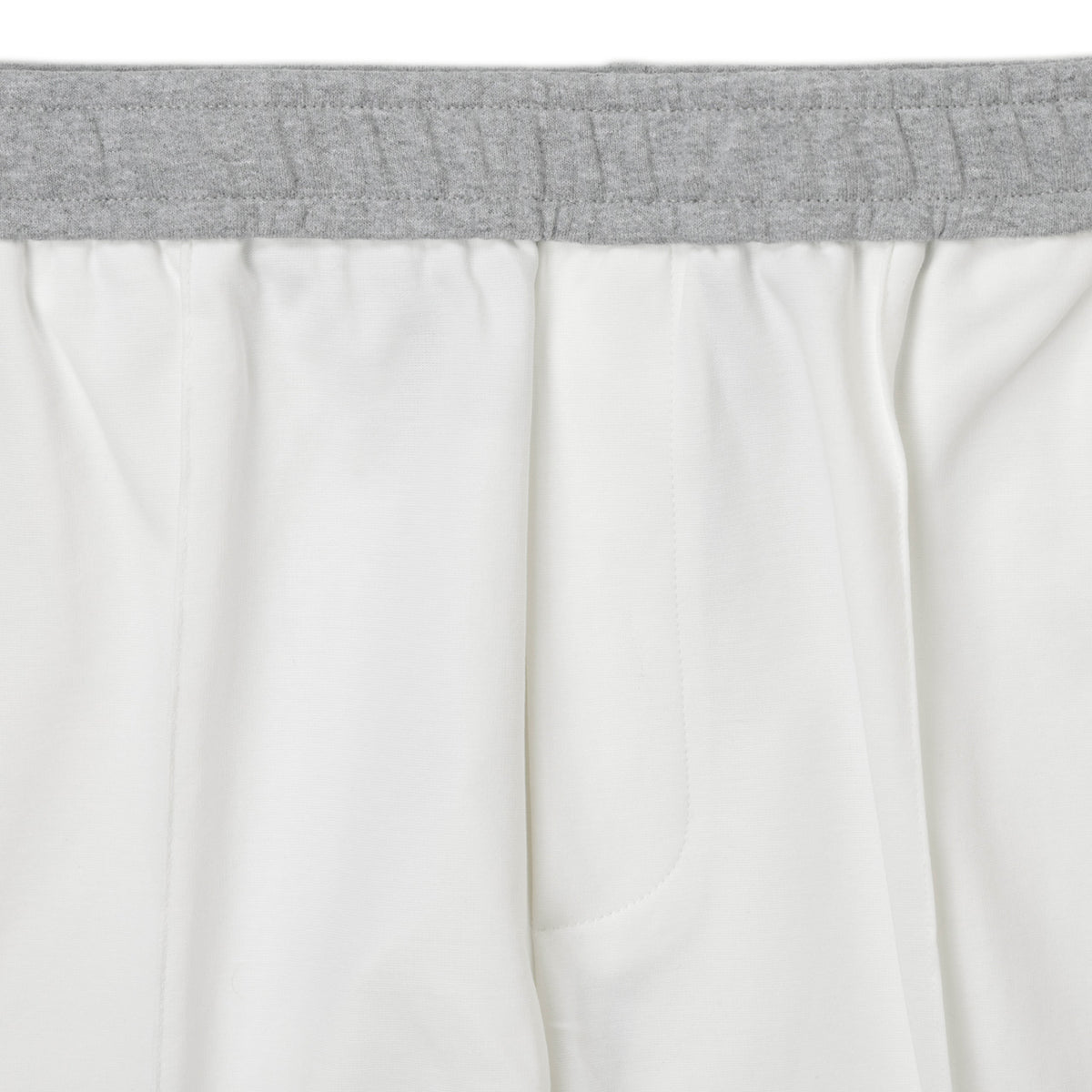ピーエムディーエス / コットン ポリエステル イージー ジョガーパンツ/ARLEY SWP746 T773 WHITE/GRAY