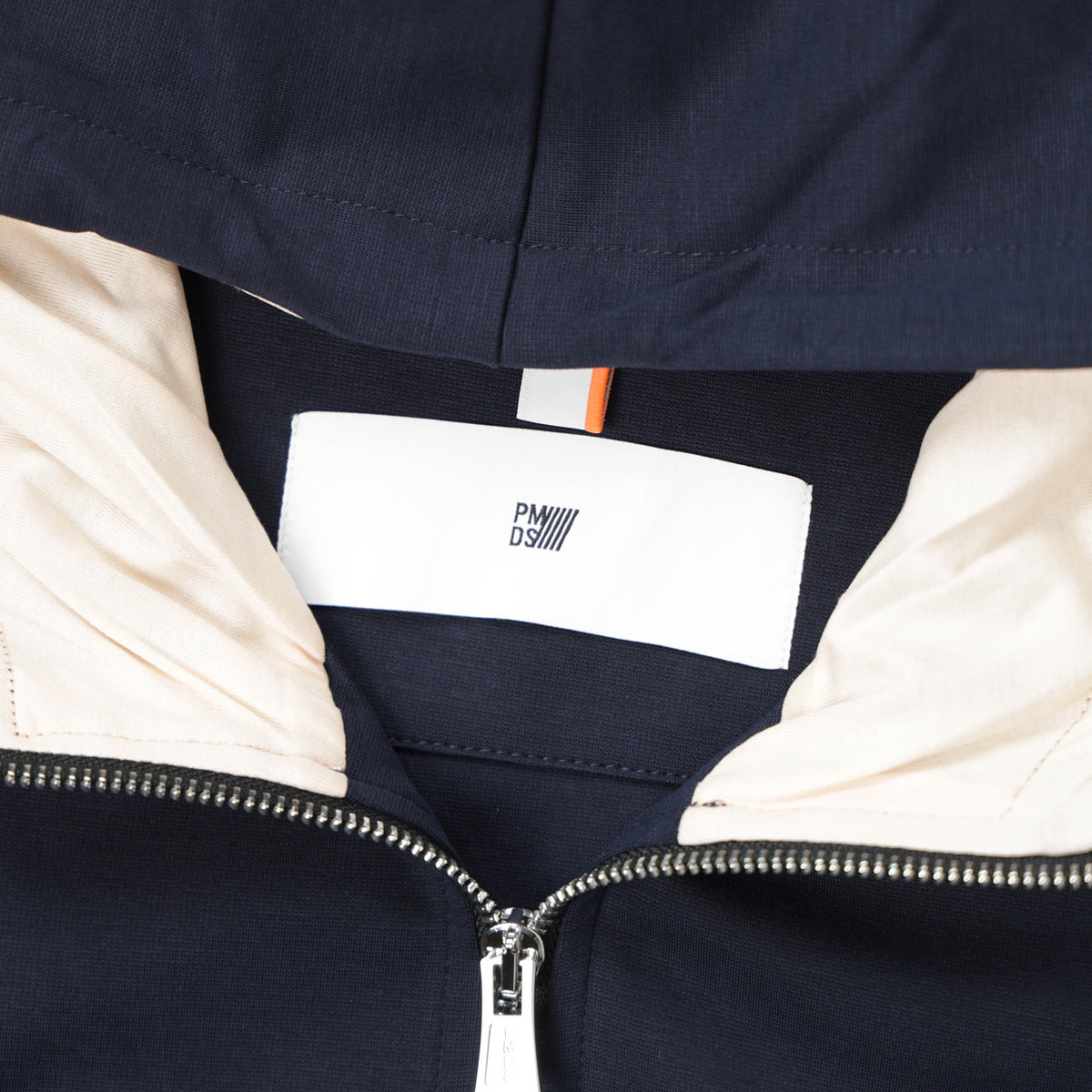 ピーエムディーエス / コットン ポリエステル ストレッチ ジャージ パーカー/EVER HOOD SW447 T773 NAVY