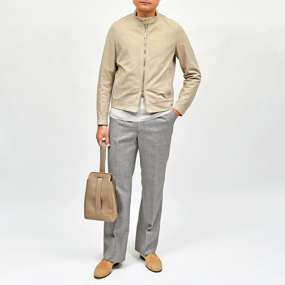 ACATE(アカーテ) NUOVO カーフ シュリンクレザー 2WAY クラッチバッグ