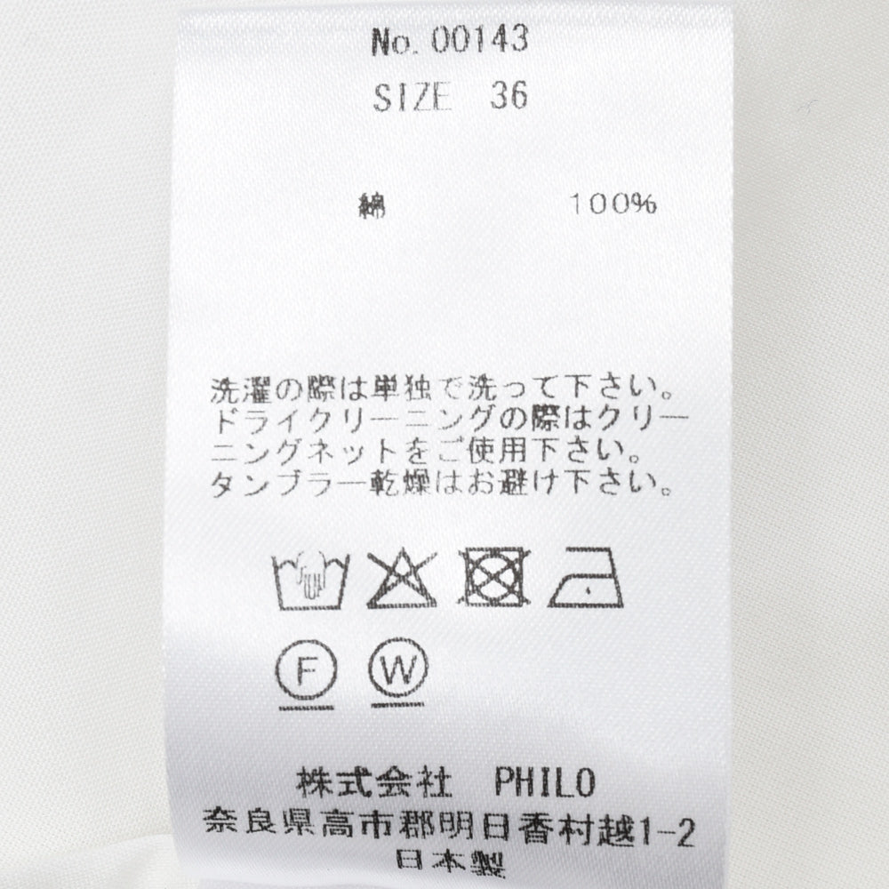 AMBELL(アンベル) 00143 EXCLUSIVE FABRICコットンシャツ