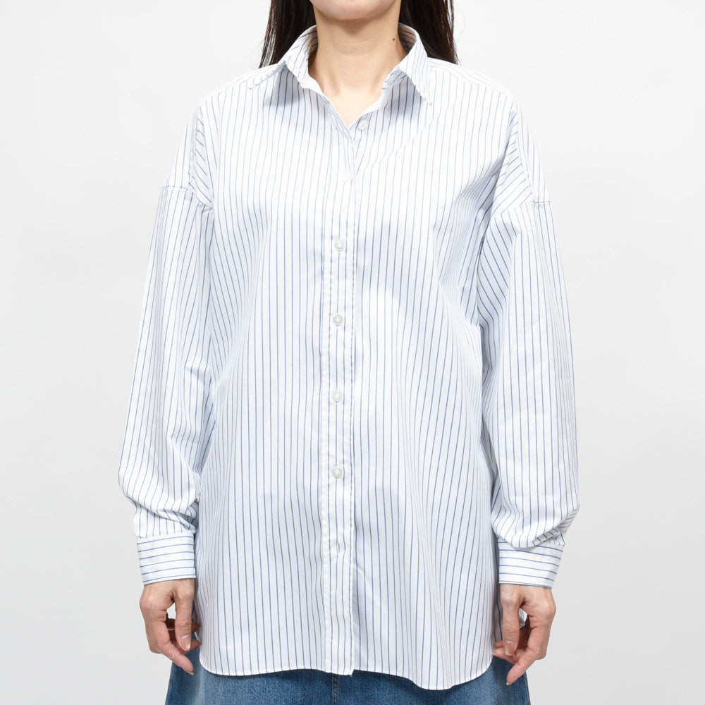 Finamore(フィナモレ) C0634E GRACE クラシックストライプシャツ
