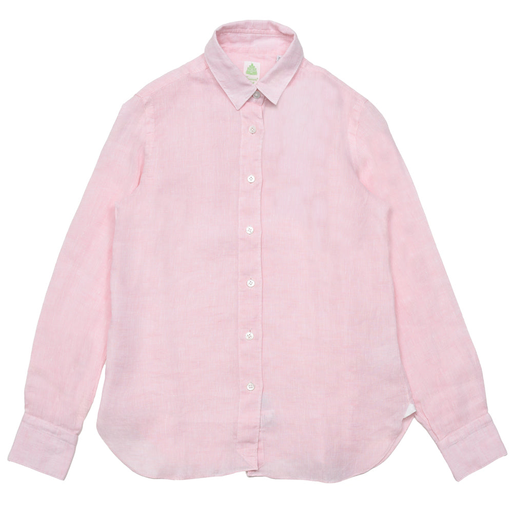 Finamore(フィナモレ) C0649/C0650 ZOE リネンソリッドシャツ