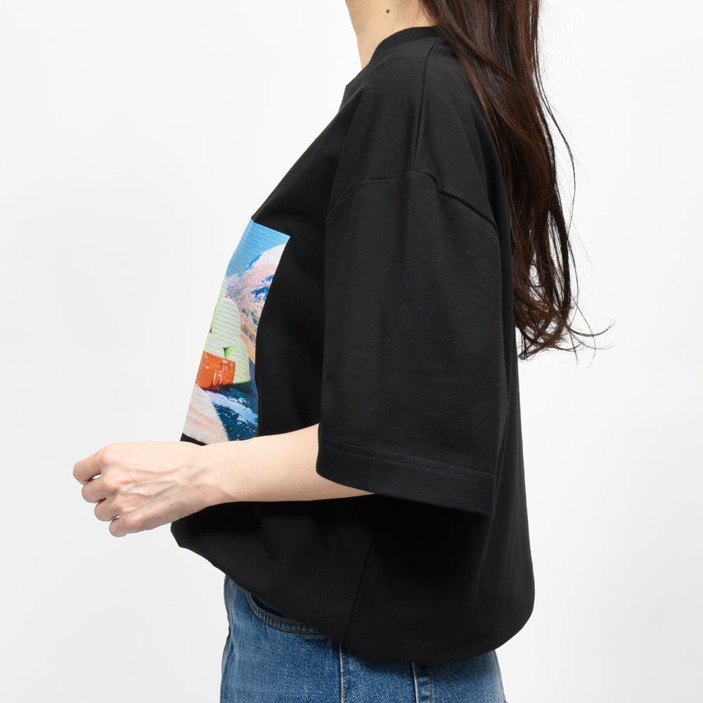PLAN C(プランシー) 62241003 コットンプリントTシャツ