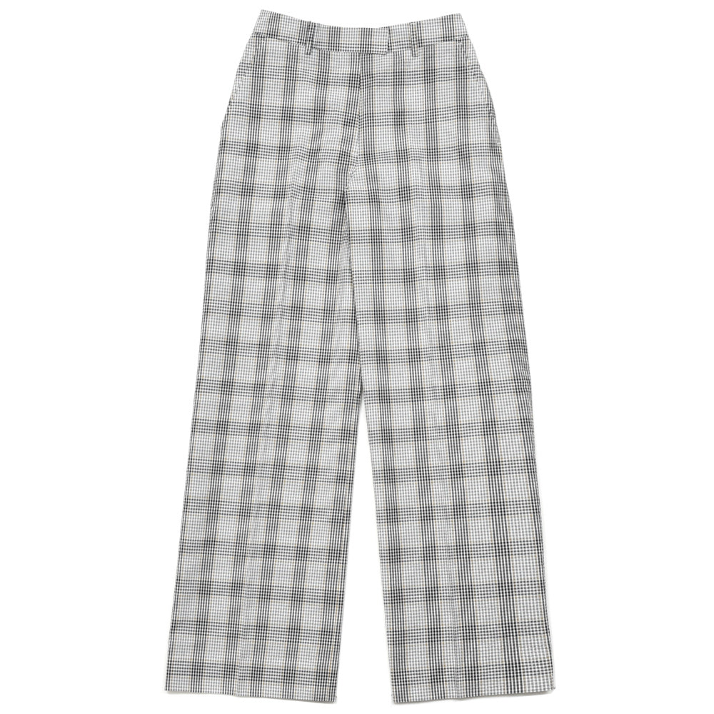 BERNARD ZINS(ベルナール ザンス) CHLOE/61522 シアサッカーチェックパンツ