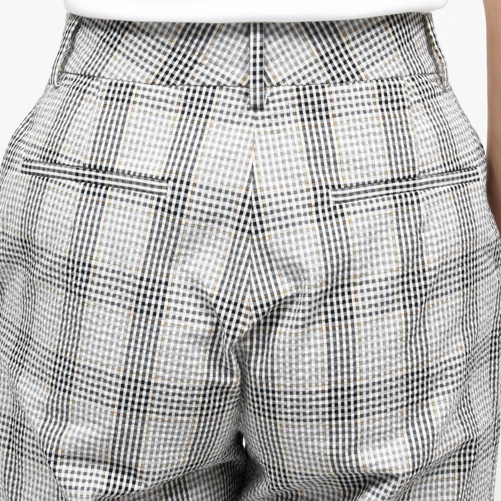 BERNARD ZINS(ベルナール ザンス) CHLOE/61522 シアサッカーチェックパンツ