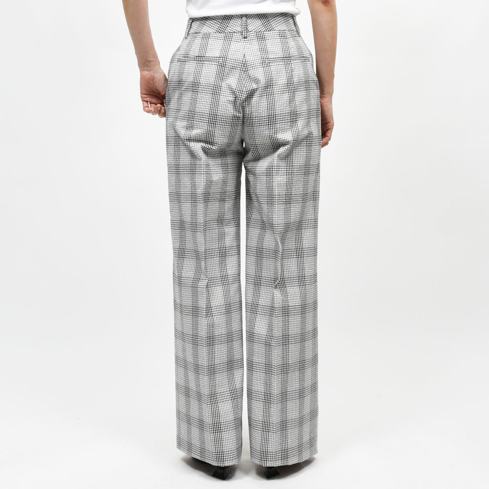 BERNARD ZINS(ベルナール ザンス) CHLOE/61522 シアサッカーチェックパンツ