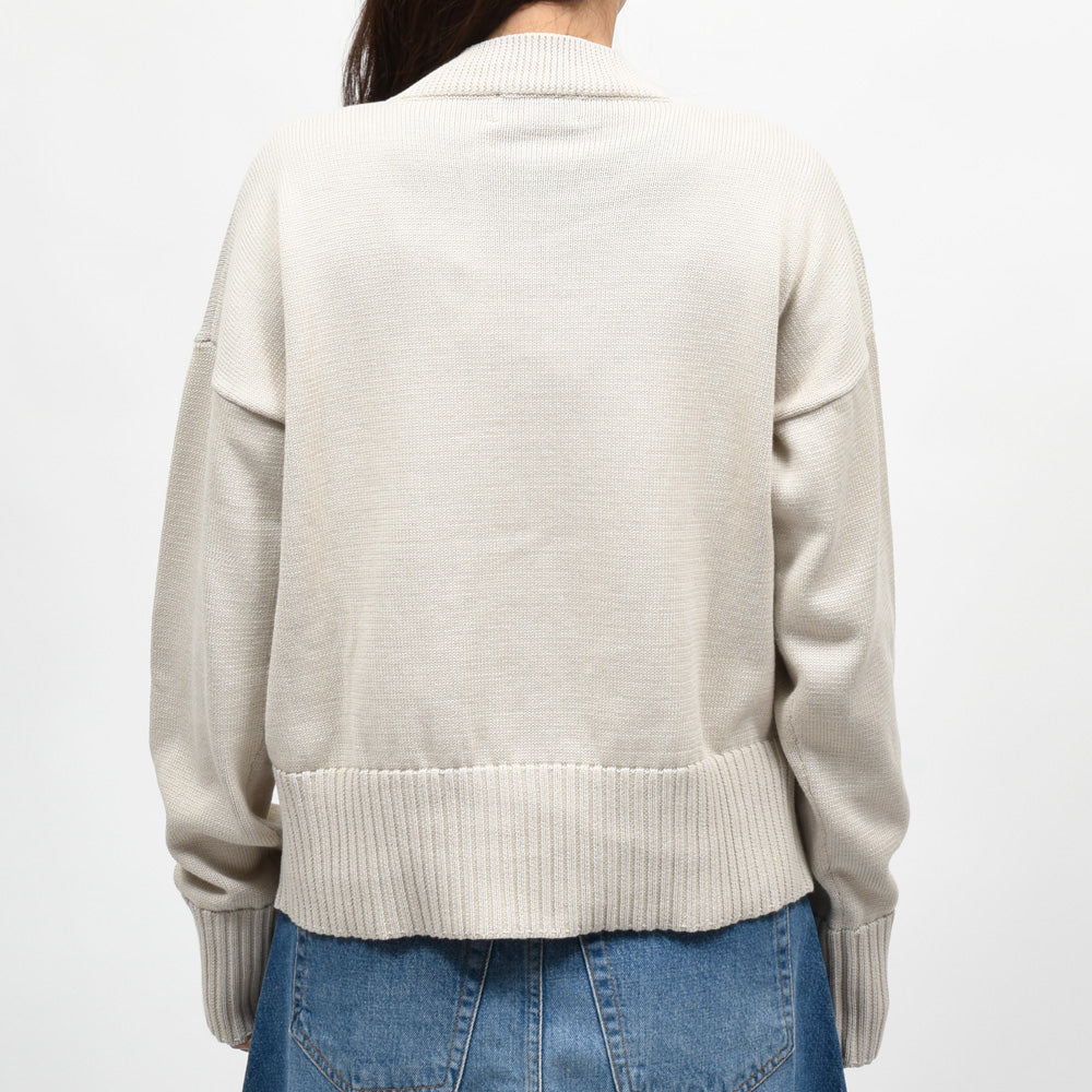 SCAGLIONE(スカリオーネ) DSC025 ソフトコットンリブVネック