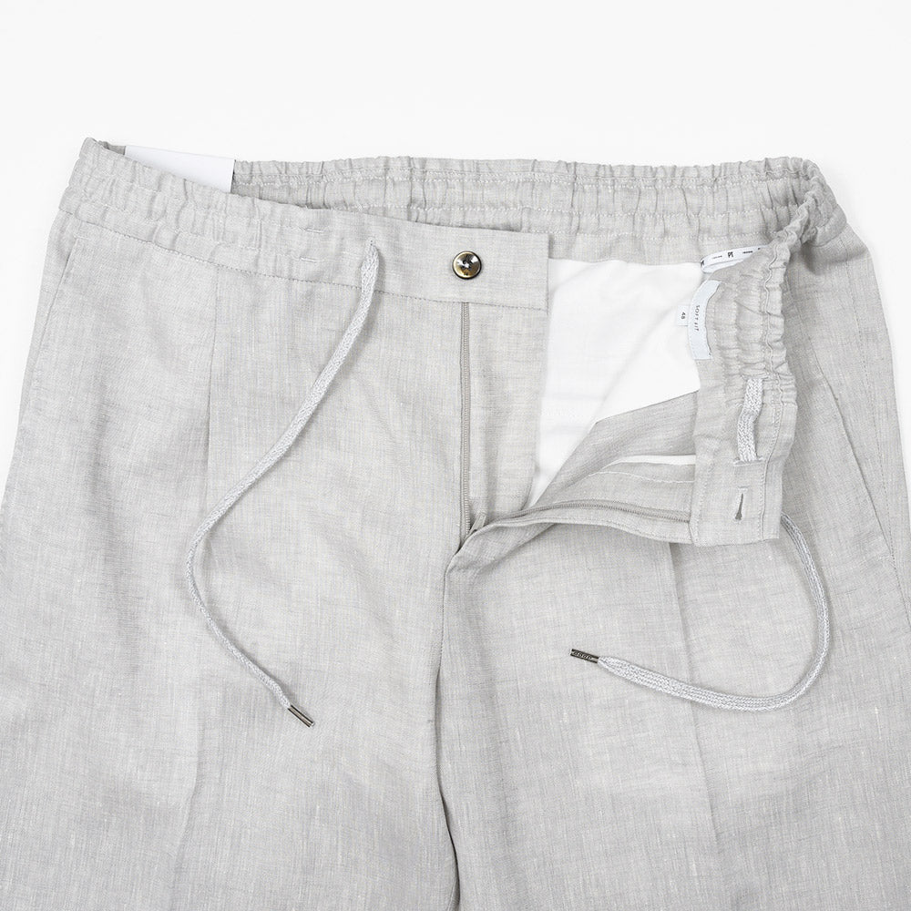 PT TORINO(ピーティー トリノ) リネン 1プリーツシャーリングパンツ SOFT FIT/BB58