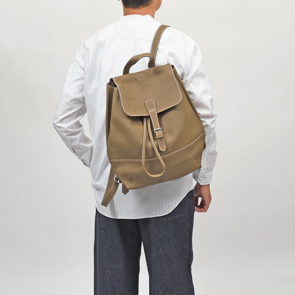 Charles et Charlus(シャルル エ シャルリュス) Marcel グレインレザー バックパック